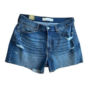 Levi Strauss Signature High Rise 3” Shorts Size 14/W32 Women NWT